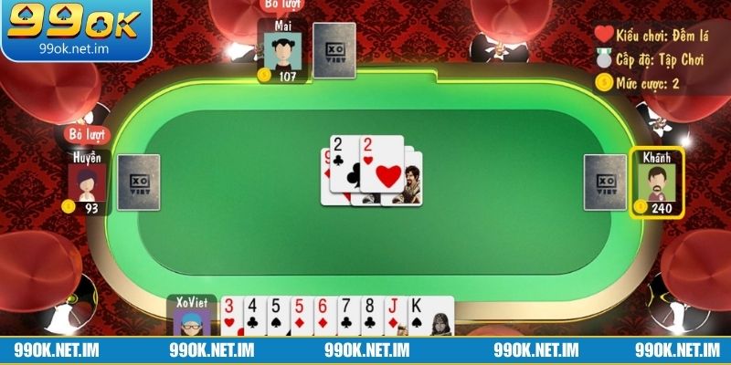 Giới thiệu về Tiến lên đếm lá tại 99OK